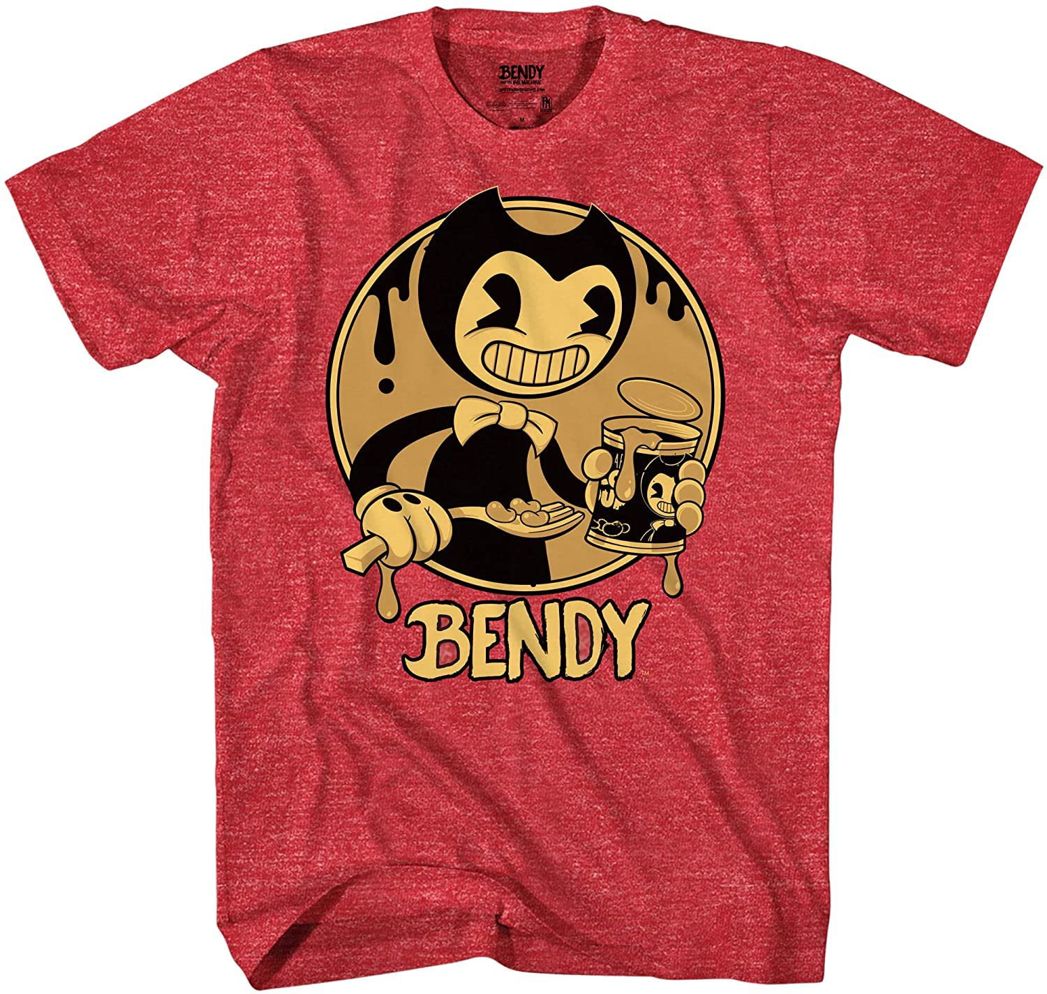 Bendy And The Ink Machine Shirt Official Bendy T Shirt Black And