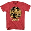 Bendy and the Ink Machine Shirt - Official Bendy T-Shirt - Black and White Bendy Boys T-Shirt
