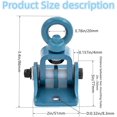 thumbnail image 5 of LinenLoon Support de Balançoire Robuste Capacité 1500LB pour Siège de Balançoire Porche Chaise Hamac Sac de Sable Intérieur Extérieur (Bleu, 5 of 5