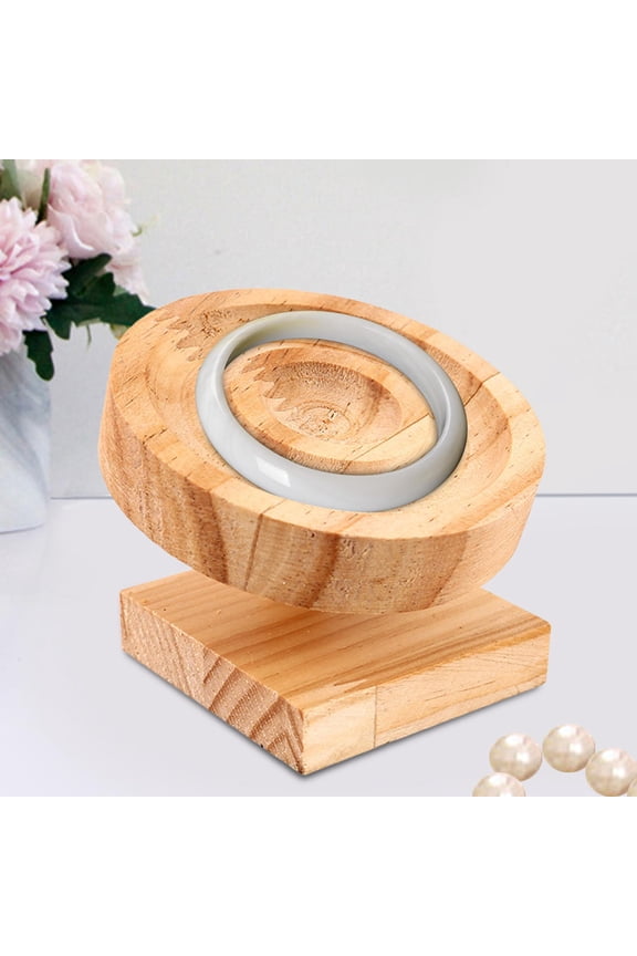Wooden Bead Pendant Bracelet Bangle Display Tray Rack ,Birthday Gift, Holder Organizer, Jewelry Storage for Show Store Countertop case