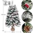 thumbnail image 2 of Árbol de Navidad Topro Artificial preiluminado 90 cm 40 luces LED, 2 of 6