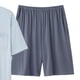 thumbnail image 3 of Ceisia Men's Plus Size Loose Fit Modal Cotton Crew Neck T-Shirt & Shorts Set - Breathable Soft Casual Two-Piece Loungewear Gifts, 3 of 5