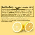 thumbnail image 3 of Noosa Yoghurt, Whole Milk Yogurt, Velvety Smooth & Creamy, Lemon, 8 oz Tub, 3 of 7