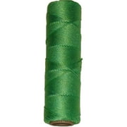 Wallace Cordage GN4-15 Twisted Nylon Braid Twine 0.25 lbs Trotline Decoy Line in Green - Size 15