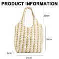 thumbnail image 2 of Bubble Hobo Bags for Women Bubble Tote Bag Cloud Shoulder Bag Hobo Bag Casual Purse Satchel Gift for Women - yellow white, 2 of 6