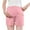 Pink, variant on Maternity Lounge Shorts for Women Stretchy Loose Fit High Waist Belly Support Bottom Shorts Summer Solid Color Casual Pregnancy Pajama Short Pants