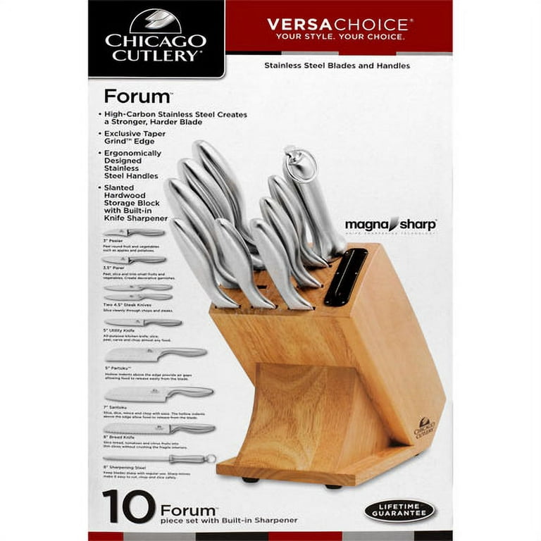 Chicago Cutlery 10-Piece Forum Cutlery Set 