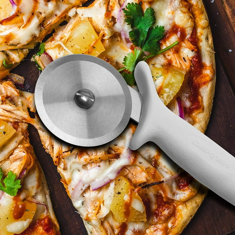 Pizza Slicer Oak Handle Cheese Cutter Pizza Cutter Pizza - Temu