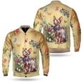 thumbnail image 3 of Sphynx Celebrates Spring and Enjoys a Happy Easter All Over Print 3D Baseball Jacket Cat Lover Kitten Owner Gifts Idea Bomber Jacket Softball - 02001, 3 of 6