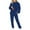 Blue 2 pieces sets, variant on Womens Sweatsuits Set Holiday wycnly Womens 2 Piece Outfits Casual Crewneck Sweatshirt and Drawstring Jogger Sweatpants Tracksuit with Pocket Ladies Workout Sports Lounge Set Up to 65% off
