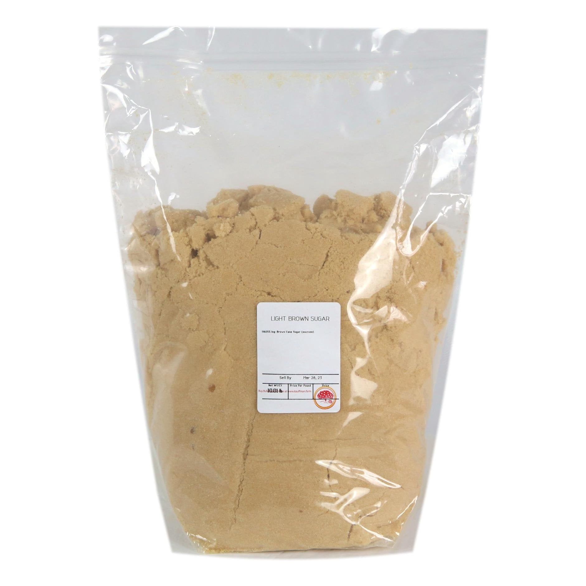 Kauffman Orchards Light Brown Sugar In Bulk, 5 Lb. Bag