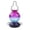 Purple#004, variant on Glass Hummingbird Feeder for Outdoors Hanging, 26Oz Humming Bird Nectar Feeders with Perch & 5 Flower Feeding Ports, Leak Proof for Outside Garden Decor, Gifts for Women