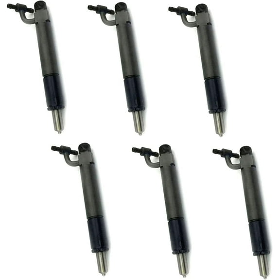 Seapple New 6 PCS Fuel Injectors 631571C91 675967C91 Compatible with Case-IH Tractor 966 1066 1086 1466 1486 1586