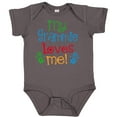 thumbnail image 3 of Inktastic My Grammie Loves Me Boys or Girls Baby Bodysuit, 3 of 5