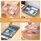 thumbnail image 4 of 4 bandejas organizadoras para cajones de escritorio, contenedores de almacenamiento para oficina, tocador y cajas de almacenamiento de maquillaje., 4 of 8