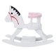 thumbnail image 2 of Silla con forma de caballo de madera en miniatura, muebles modelo Hobbyhorse para accesorios de casa de muñecas 1/12, 2 of 10