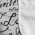 thumbnail image 4 of England Microwave Oven Cover, Famous Cities in Monochrome Hand Lettering Style Bristol London Oxford, Water Resistant Organizer with Pockets for Kitchen, 36" x 12", Black White Vermilion, by Ambesonne, 4 of 4