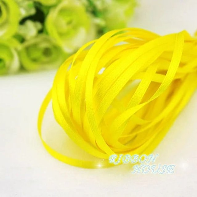 (40 metros/lote) cinta de raso de una sola cara de 1/8 "(3mm) cintas decorativas para regalo cintas navideñas