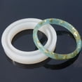 thumbnail image 4 of Brazalete de Silicona BLESIY 2 Tamaños Facetados Geométricos de Resina Líquida, 4 of 8