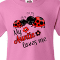 thumbnail image 4 of Inktastic My Auntie Loves Me with Cute Lady Bugs Youth T-Shirt, 4 of 5