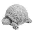 thumbnail image 4 of LABSERRON 1Set Grey Turtle Statue Sandstone Realistic Design Desktop Turtle Decoration, 4 of 8