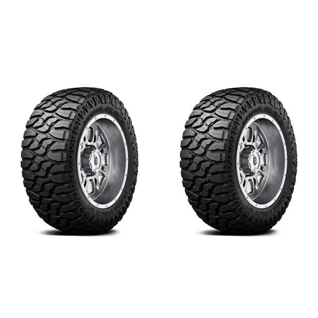 Paquete de 2 Llantas 35X12.50 R18 123Q Royal Black TERRAFORCEMT