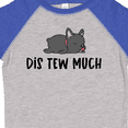 thumbnail image 4 of Inktastic Napping Dis Tew Much Grey Frenchie Boys or Girls Toddler T-Shirt, 4 of 5