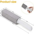 thumbnail image 2 of NETSENG 2 Pack Toilet Cleaner Hard Water Build up Remover with Ergonomic Handle, Toilet Bowl Stain Ring Remover, Pumice Stone Toilet Cleaner Tool Stain Hard Water Ring Remover, 2 of 7