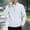 Gray, variant on YODETEY Men’s Stand Collar Lightweight Zip Jacket, Long Sleeve Windproof Softshell Jacket , Size XXS-XL