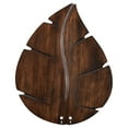 thumbnail image 2 of Accessory Oval Leaf Carved Wood Blade (Set Of 5)-0.4 Inches Tall And 52 Inches Wide Fanimation Fans B5280wa, 2 of 2
