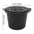 thumbnail image 5 of Shoreew Refillable Espresso Coffee Capsule Coffee Filters No Spills Reusable Espresso Pods with Spoon Brush Coffee Capsule Refill Tool, 5 of 7