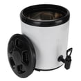 thumbnail image 1 of Distributeur de Boissons Isolé, Distributeur de Boissons Chaudes et Froides en Acier Inoxydable 6L pour Lait Café Thé, Distributeur de Boissons Chaudes avec Robinet pour Fêtes Commerciales Maison, 1 of 7