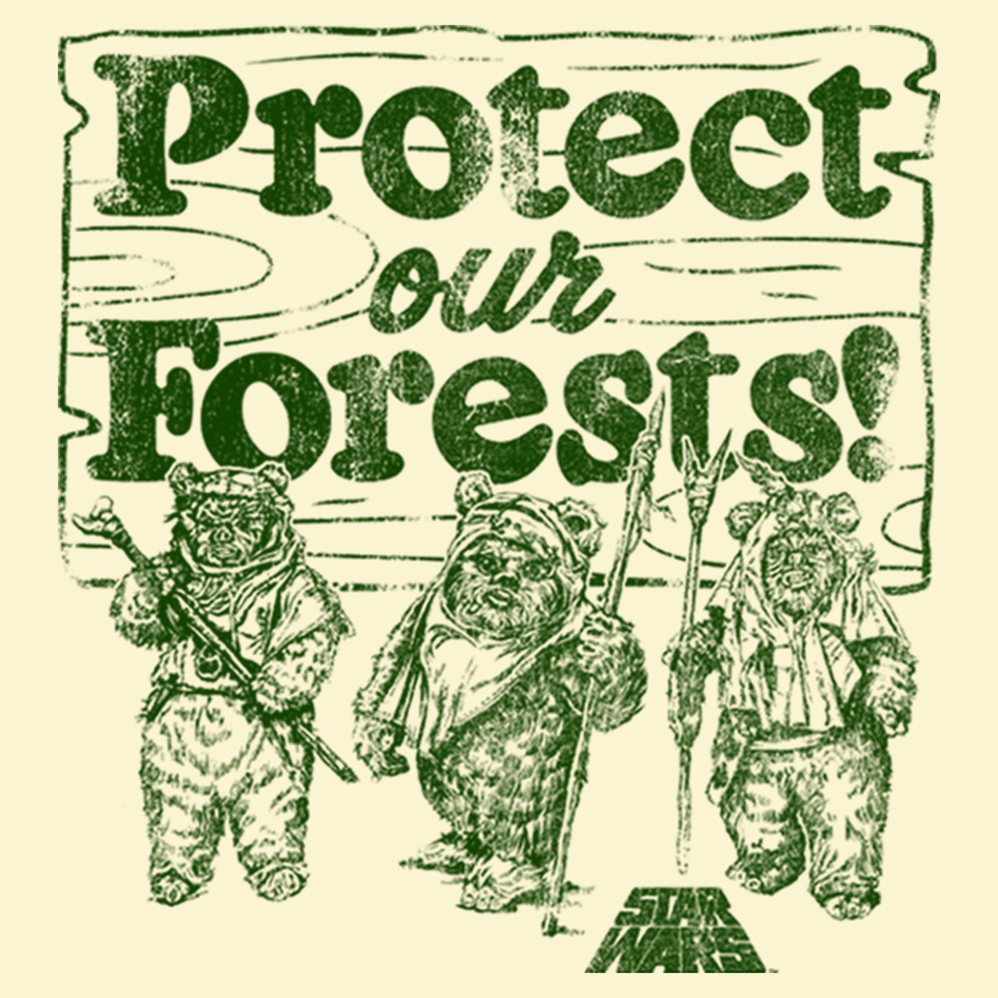 Star Wars Disney Merchandise - Men's Ewok Protect Our Forests