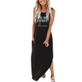 thumbnail image 1 of asddcavvf Robes pour Femmes Été Décontracté Plage Vacances Imprimé Robe Ample avec Poche Mode Ro, 1 of 4
