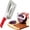 Red, variant on Cabbage Shredder, Stainless Steel Cabbage Cutter, Multifunctional Cabbage Slaw Slicer, Kitchen Vegetable Shredder, Cuchillo Para Cortar Repollo for Fruit Vegetable Prep (red)