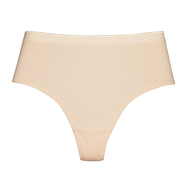 Tummy Control Underwear, High Rise Full Coverage Briefs for Plus Size Women, Smoothing Shapewear for Daily Comfort and Confidence. Beige M