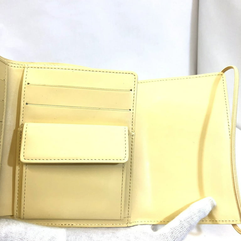 Authenticated Used LOUIS VUITTON Louis Vuitton Trifold Wallet M6346A  Portefeuille Elastic Epi Cream Yellow French Rubber Band with Coin Purse  Compact Women's Men's ITF3T4ZC0JRO RLV2448M 