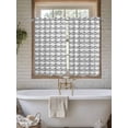 thumbnail image 4 of Ocean Brown Fish Living Room Curtains 2 Panel, Summer Fishing Coastal Nautical Simple Cafe Window Treatment, Farmhouse Bedroom Bathroom Kitchen Curtains Drapes 104"x54", 4 of 6