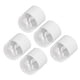 thumbnail image 1 of Contenedor de esponja de belleza cubierta superior transparente soporte de esponja de maquillaje blanco portátil con soporte hueco y aireado para joyería ANGGREK Otros, 1 of 8