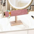 thumbnail image 5 of FVDPWYE Jewelry Bracelet Display Stand Bangle Holder Desk with Wood Base Trendy Bracelet Pink, 5 of 8