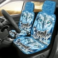thumbnail image 2 of Novashion 2 Piece Set Car Front Seat Covers Protectors Four Seasons General Universal Fit for Most Car Truck SUV, 2 of 5