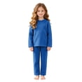 thumbnail image 6 of KPOPLK Little Boy Pajama Set Cotton Cartoon Print Long Sleeve Top Sleep Pant Sleepwear 9Months-12Years Teen Jammies,Size 11-12 Years, 6 of 9