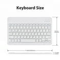 thumbnail image 6 of Bluetooth Wireless Keyboard for Android Ios Windows Black Tablet Keyboard with One-Click Switching And Mouse Computer Accessorie (Portuguese), 6 of 7