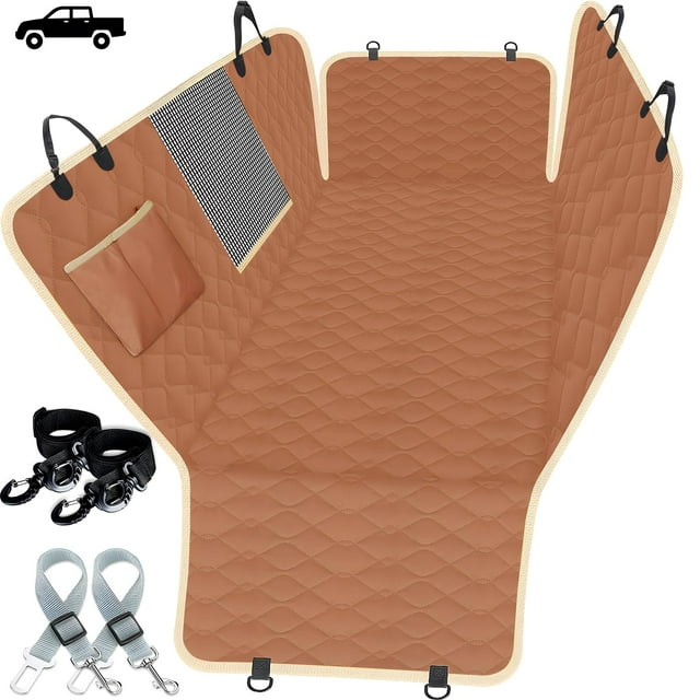 Cubierta de Asiento para Perro Lassie XL Impermeable para Asiento Trasero de Camioneta
