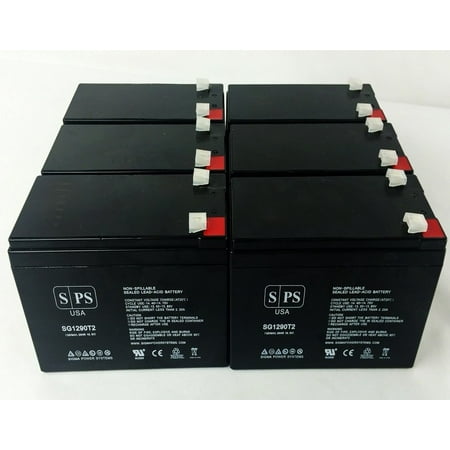 SPS Brand 12V 9Ah Replacement Battery for Best Power BTG (Terminal T2) (6