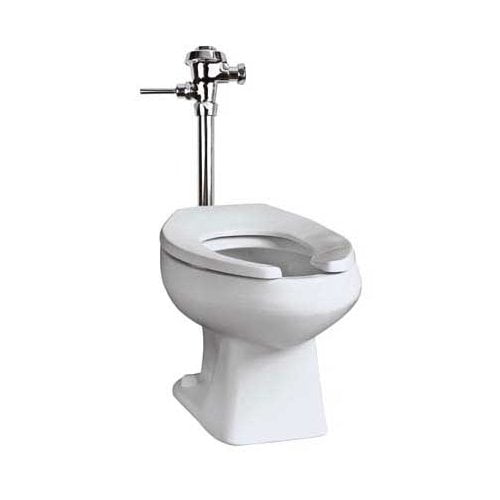 Mansfield Plumbing Products Baltic Commercial Dual Flush Elongated OnePiece Toilet