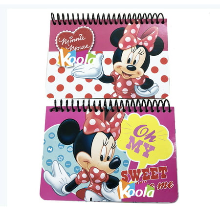 2x Disney Minnie Mouse Party Favors Autograph Memo Pad Mini Note Book