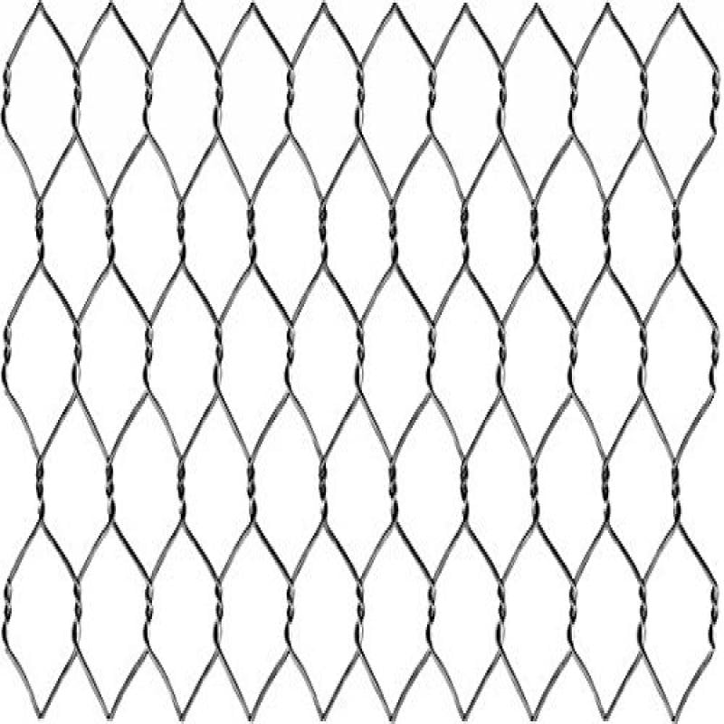 G&B 308432B 48" x 150' ft 1" Mesh Galvanized Poultry Netting Chicken Wire Fence 