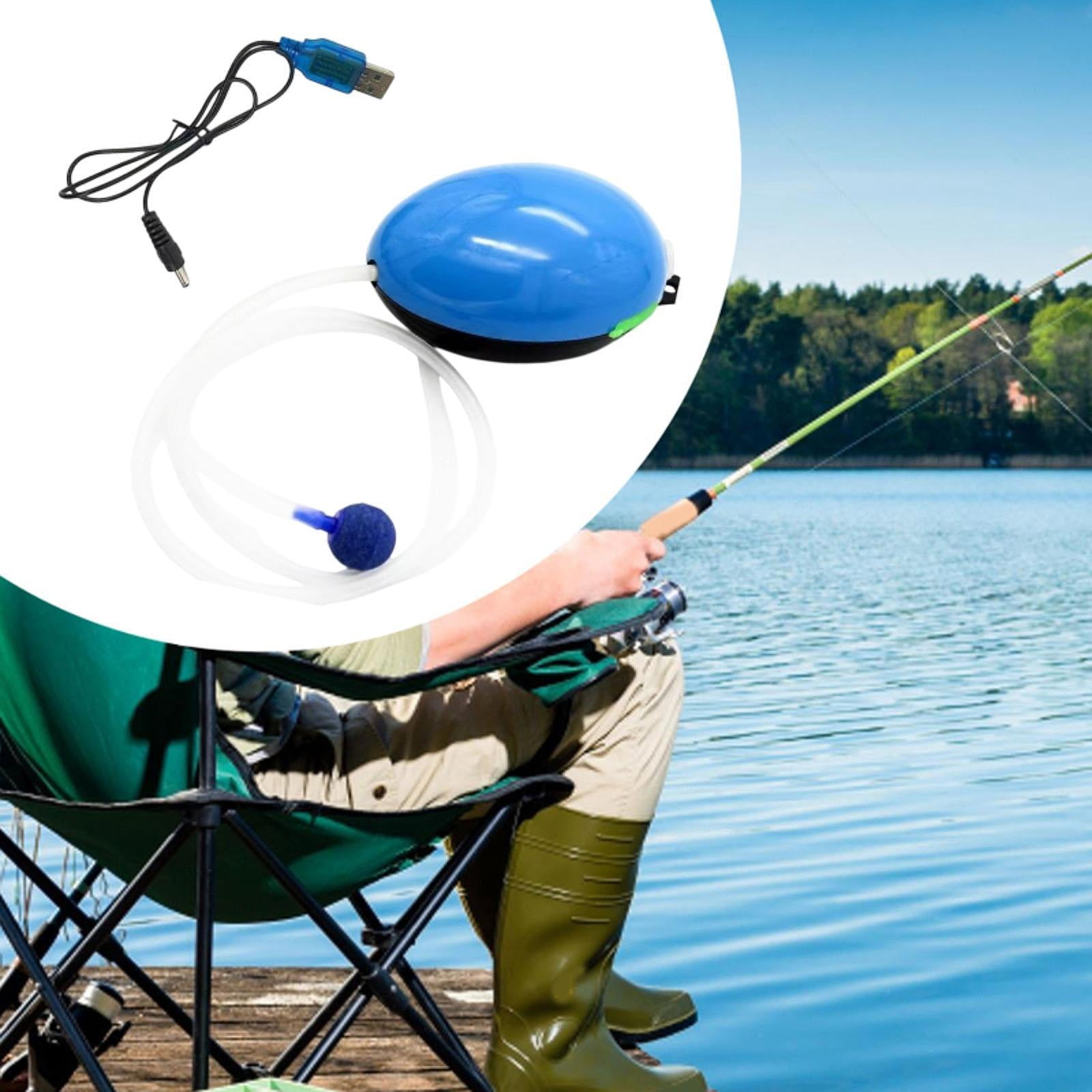 TOOYFUL Aquarium Air Pump Energy Saving Small Air Aerator Pump for Fish Tank Outdoor