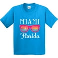thumbnail image 3 of Inktastic Miami Florida Vacation Beach Trip Youth T-Shirt, 3 of 5